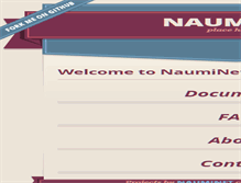 Tablet Screenshot of naumi.net